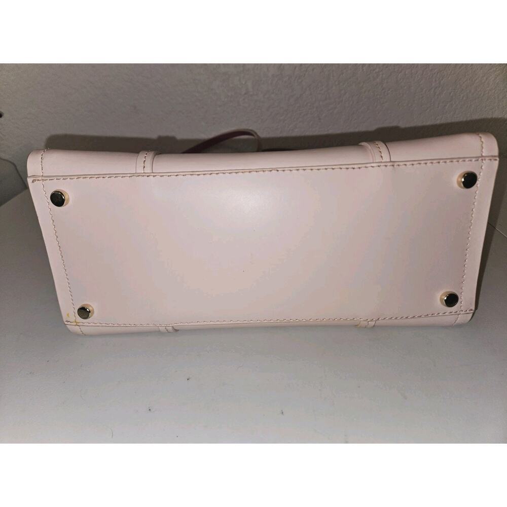 Kate Spade Elodie Arbour Hill Leather Crossbody Top Handle Bag Pink EUC 10x9x5 - Picture 8 of 12